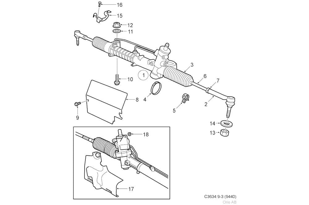 Steering gear