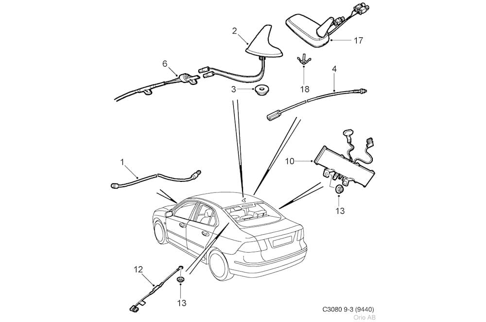Aerial cable