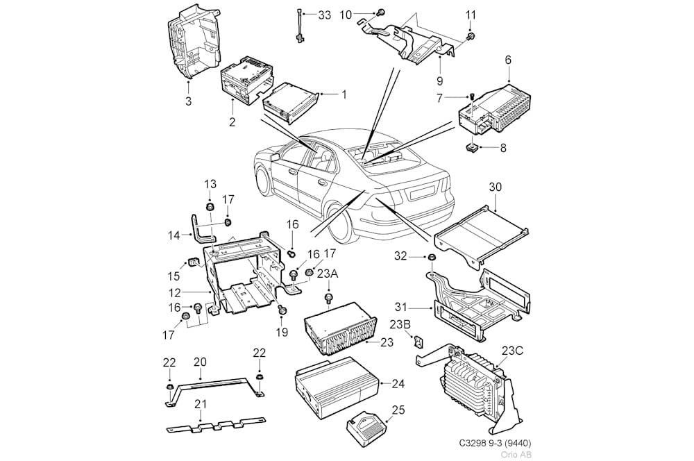 Installation frame