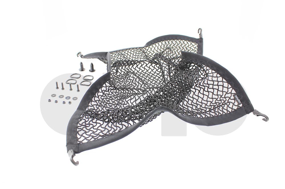 Load barrier mesh, boot-/cargo area