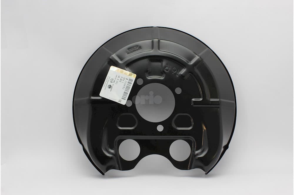 Splash panel, brake disc