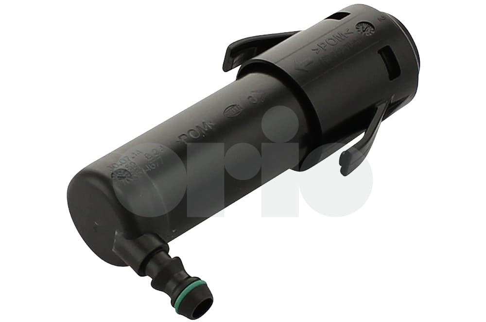 Washer fluid jet, headlight cleaning