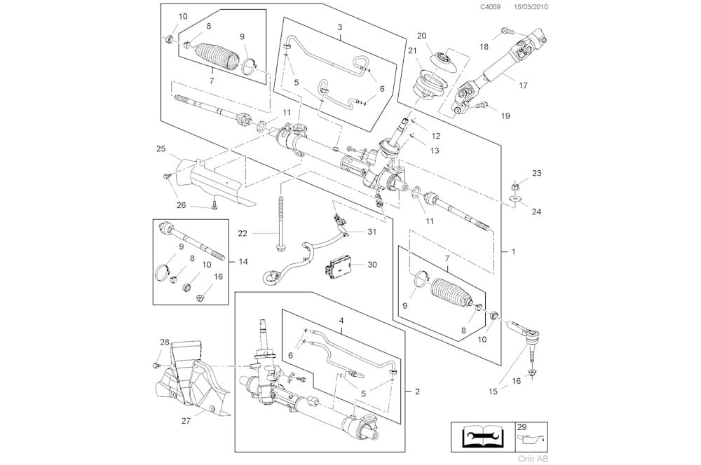 Steering linkage