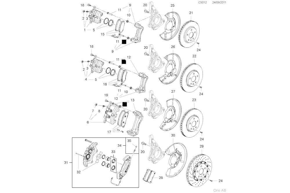 Brake caliper