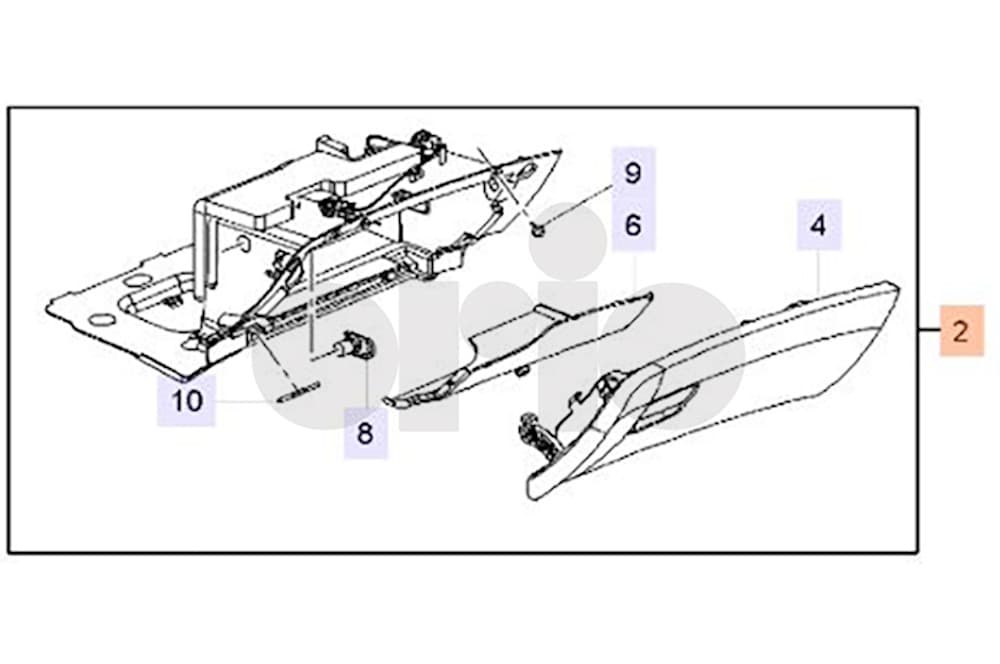 Glove compartment