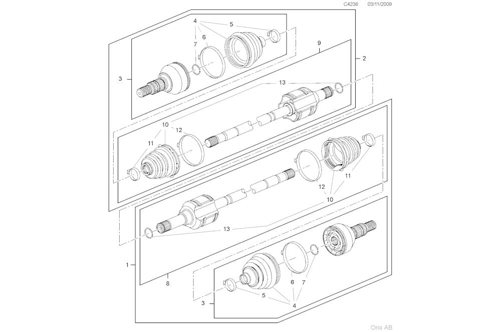 Bellow set