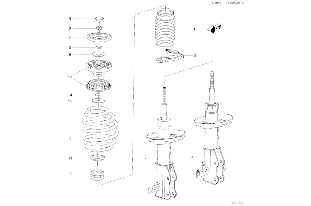 Suspension strut