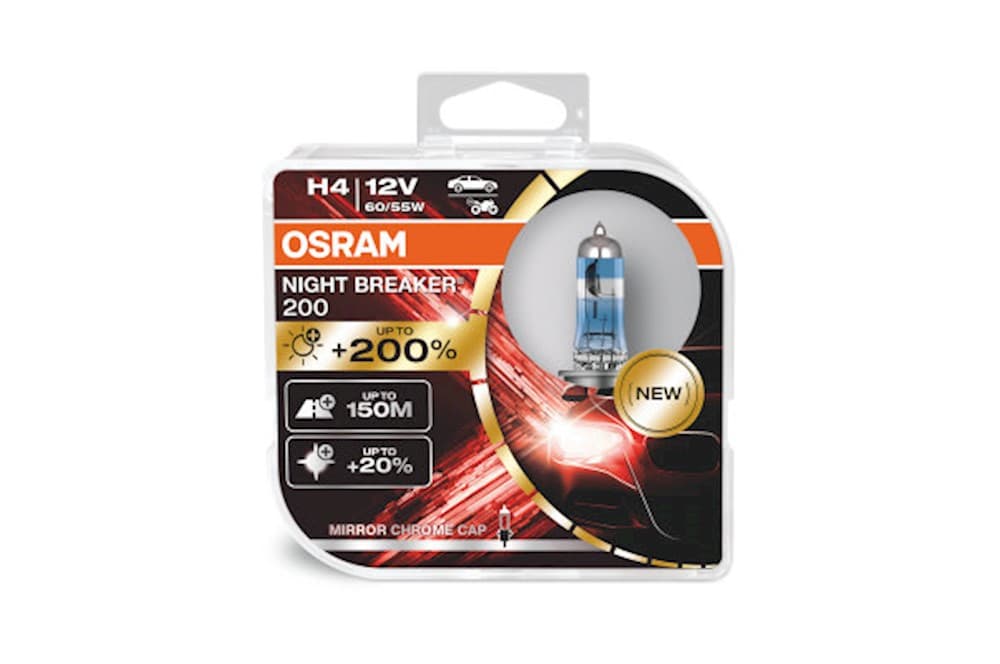 Osram Night Breaker® 200 H4-3