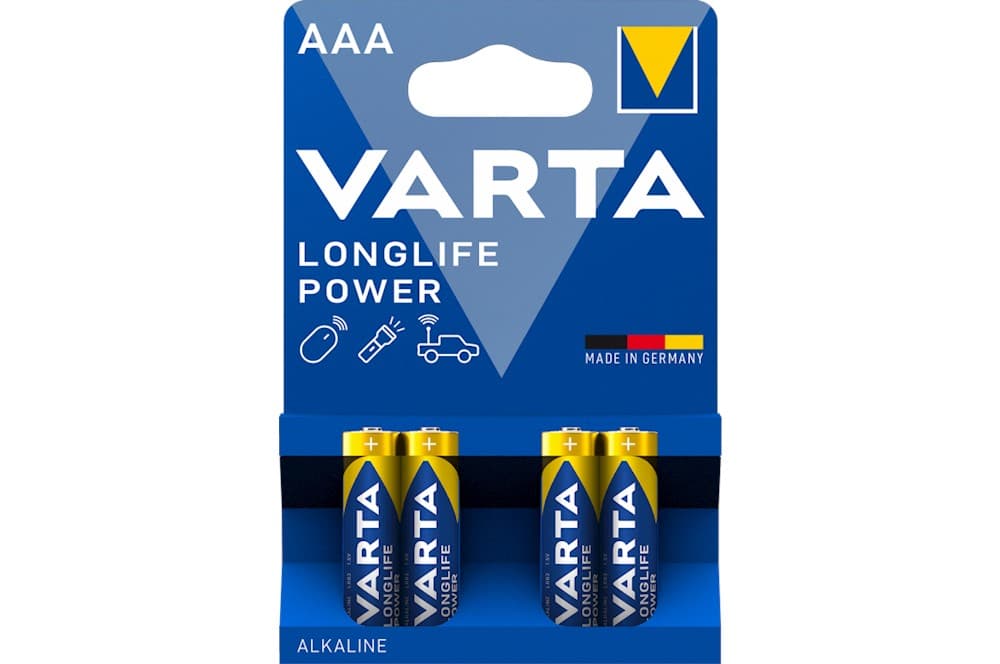 Varta Longlife Power Aaa Blister 4-3