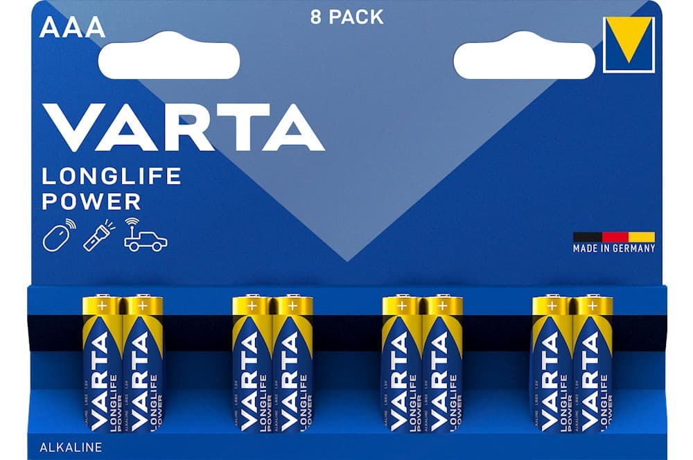 Varta Longlife Power Aaa Blister 8-3
