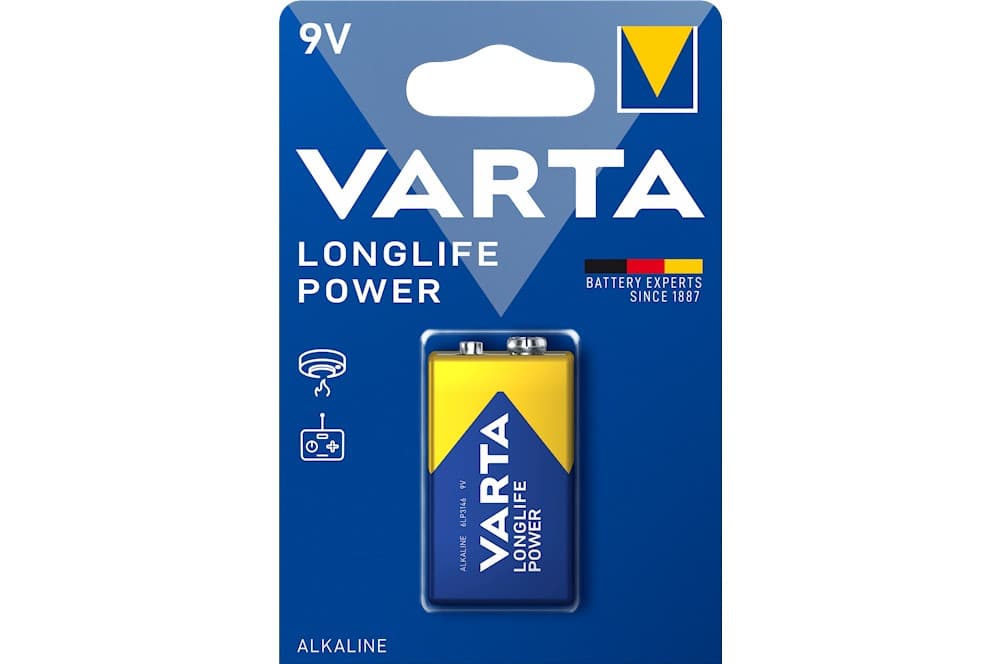 Varta Longlife Power 9V Blister 1 (Scand)-3