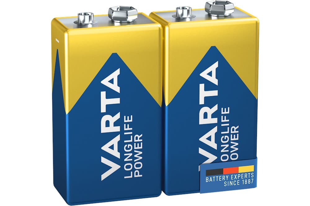 Varta Longlife Power 9V Blister 2 (Scand)-2