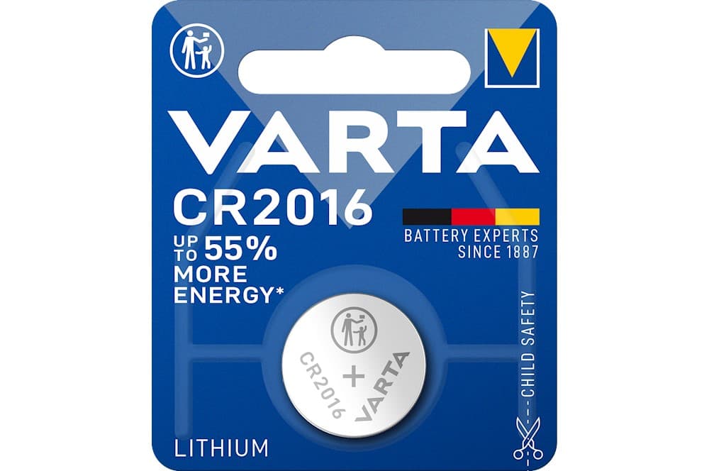 Varta Lithium Coin Cr2016 Blister 1-4