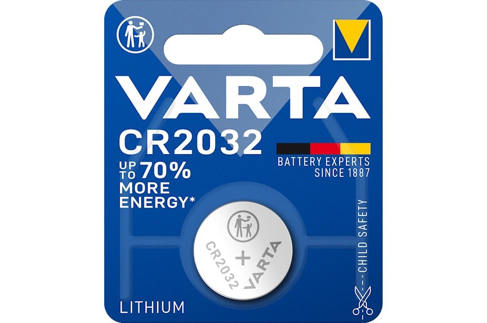 Varta Lithium Coin Cr2032 Blister 1-3