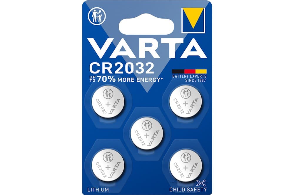 Varta Lithium Coin Cr2032 Blister 5-3