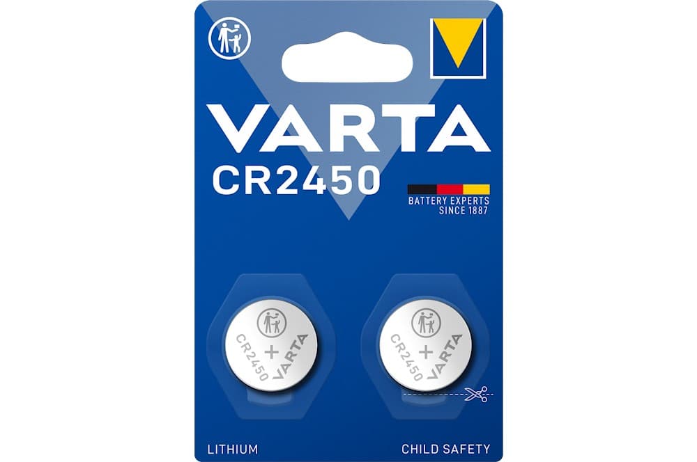 Varta Lithium Coin Cr2450 Blister 2-3