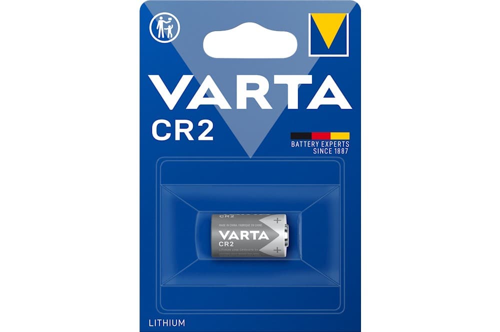 Varta Lithium Cylindrical Cr2 Blister 1-2