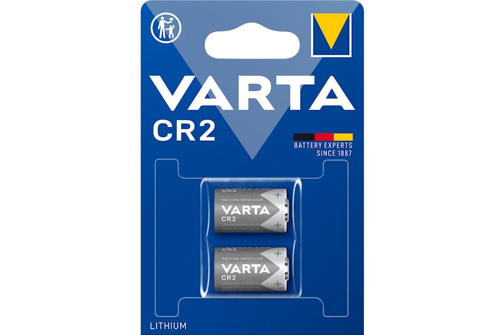 Varta Lithium Cylindrical Cr2 Blister 2-3