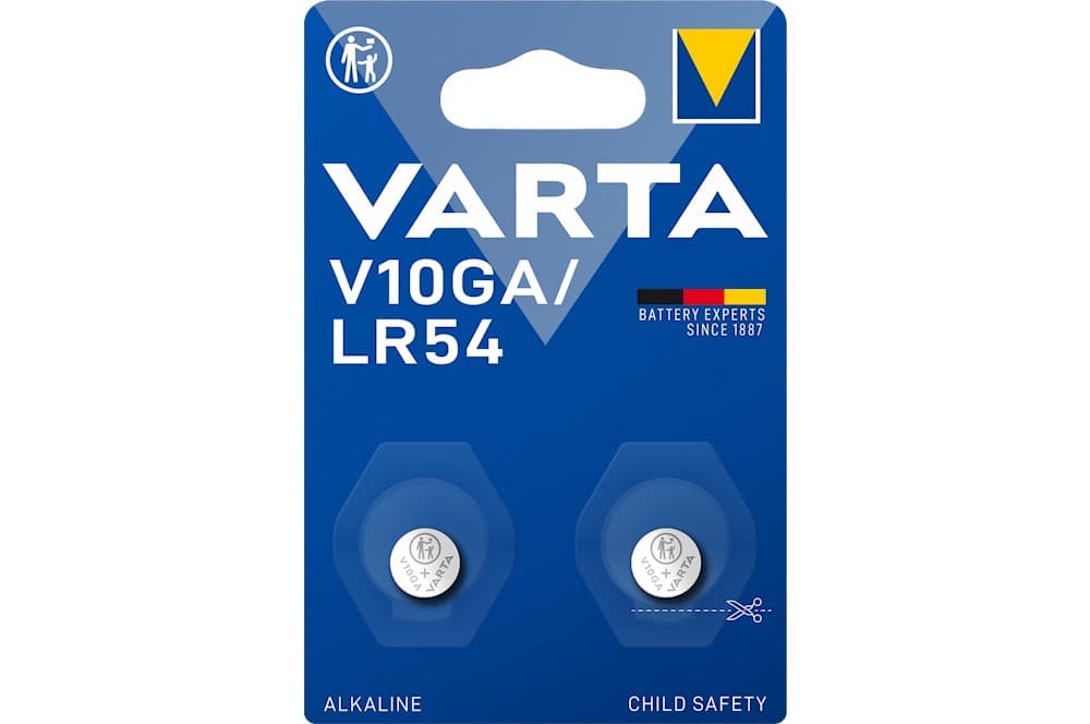 Varta Alkaline Special V10Ga/Lr54 Blister 2-3