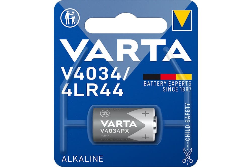 Varta Alkaline Special V4034/4Lr44 Blister 1-2