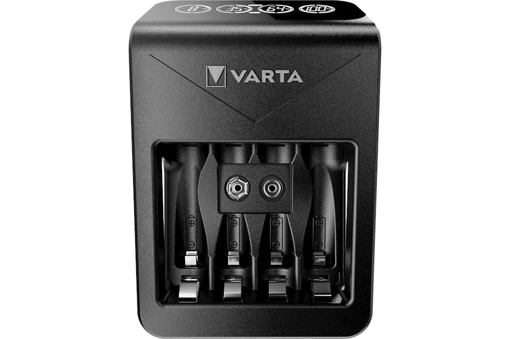 Varta Lcd Plug Charger+ 4X Aa 2100 Mah 56706