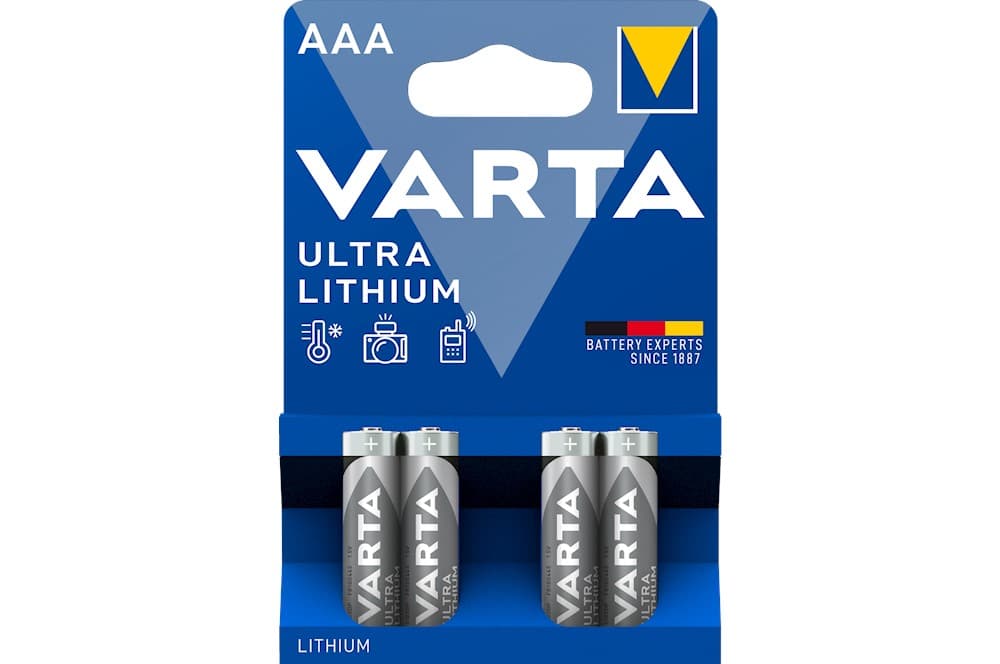 Varta Ultra Lithium Aaa Blister 4-3