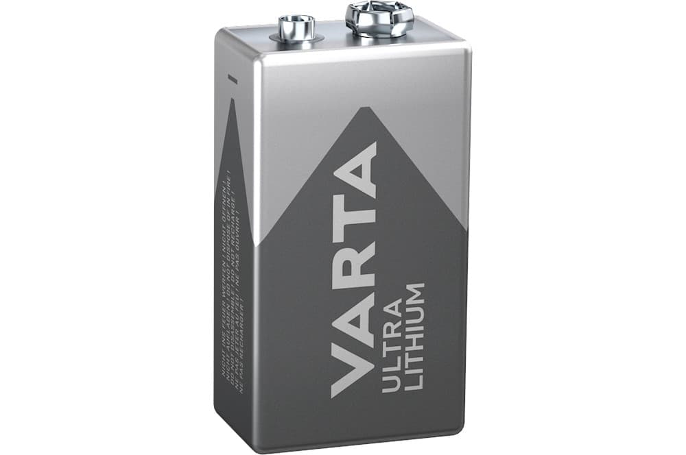 Varta Ultra Lithium 9V Blister 1-2