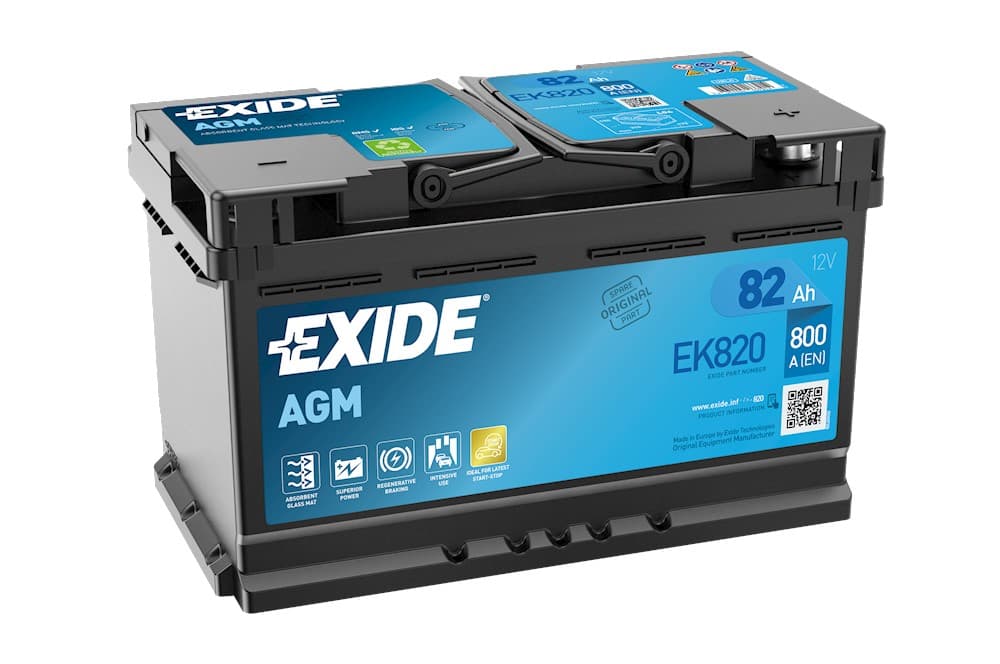 Ek820 Exide Agm