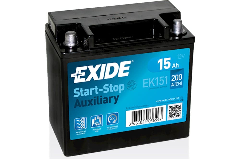 Ek151 Exide Start-Stop Auxiliary