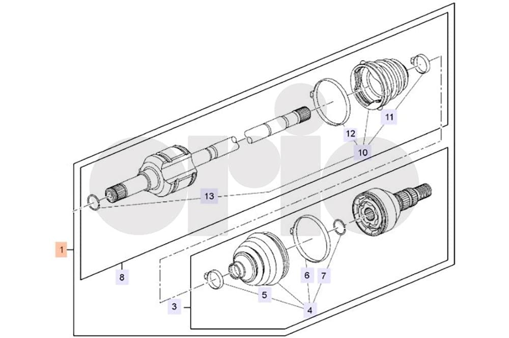 Axle Shaft