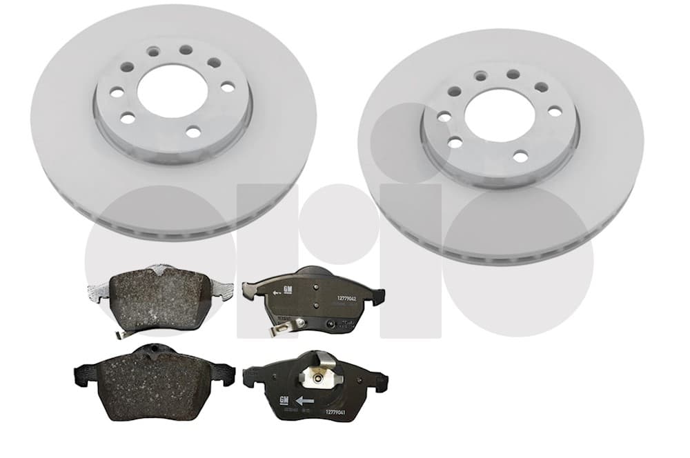 Brake set, disc brakes
