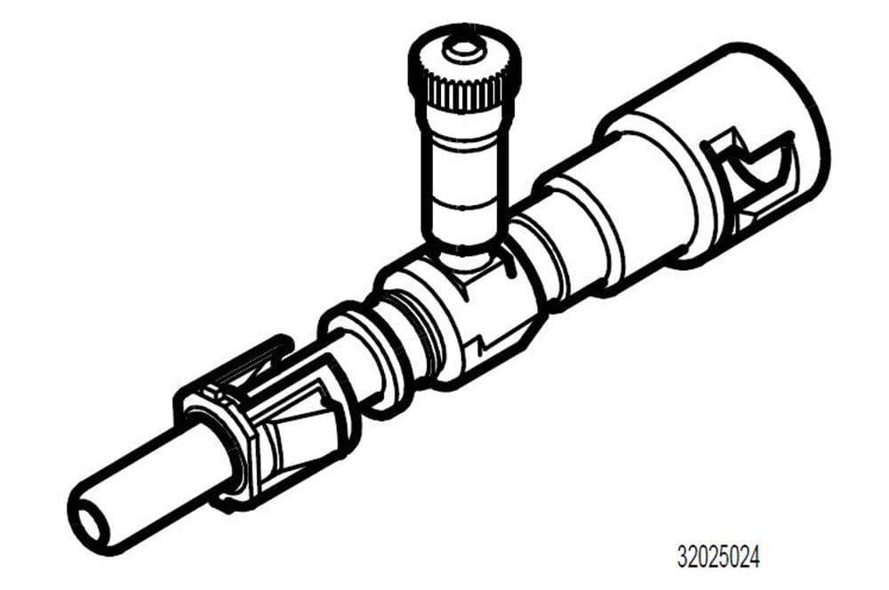 Tool. Adapter fuel pressure