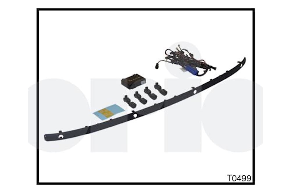 Expansion set, park assist sensor yield indicator
