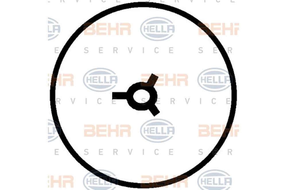 Compressor, air conditioning, BEHR HELLA SERVICE *** PREMIUM LINE ***-2
