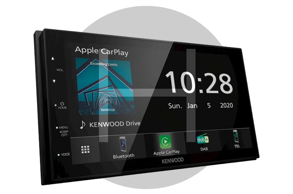 Kenwood DMX5020DABS - Kit with CarPlay and 6.8" touch screen