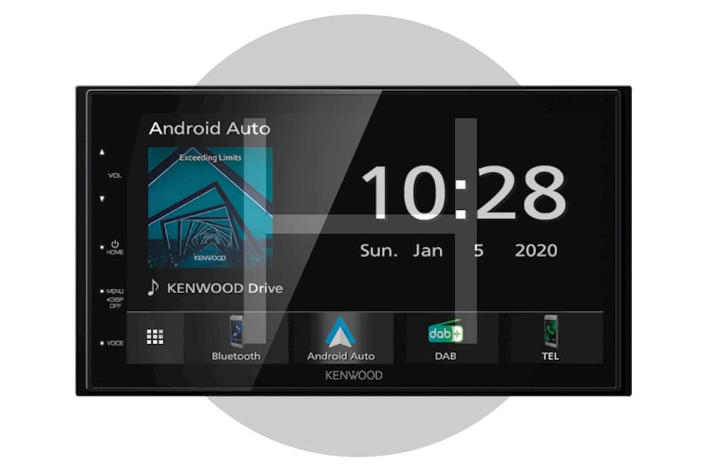 Kenwood DMX5020DABS - Kit with CarPlay and 6.8" touch screen-2