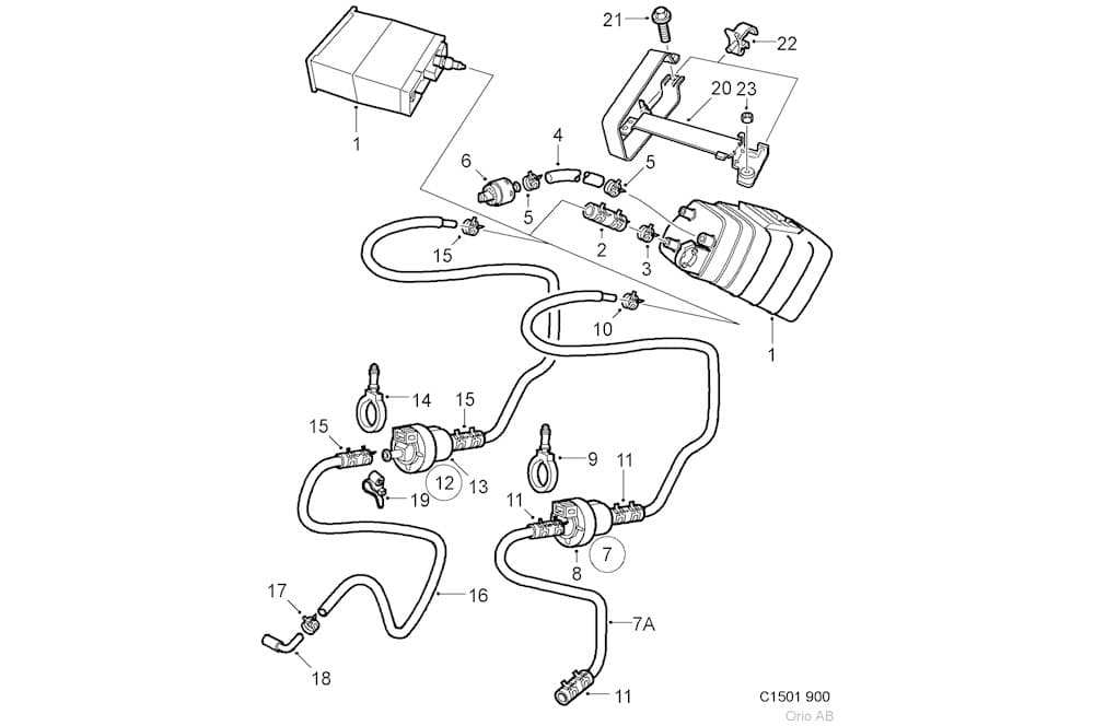 Hose line
