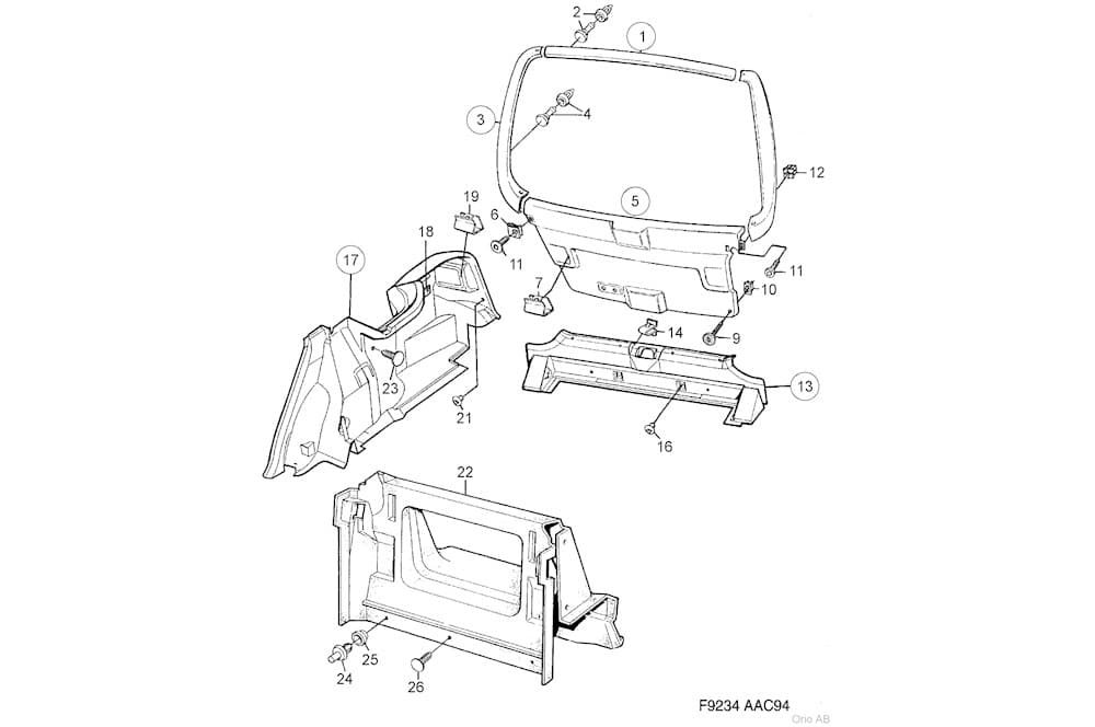 Interior trim