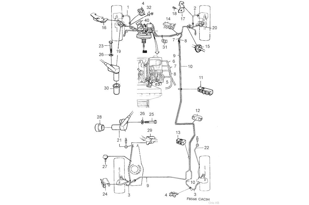 Sensor, wheel speed
