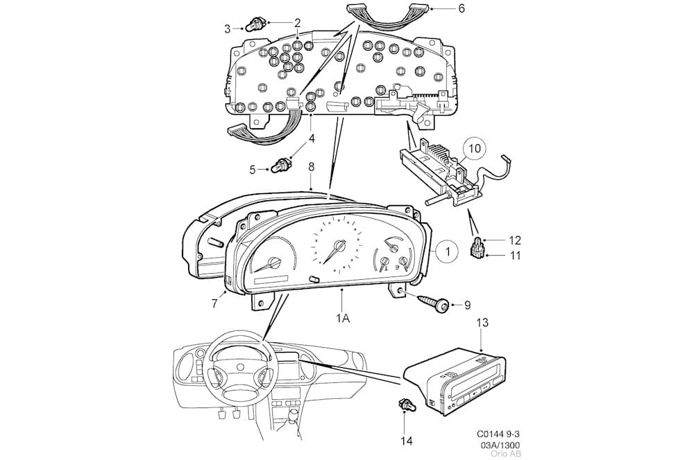 Control unit, MIU