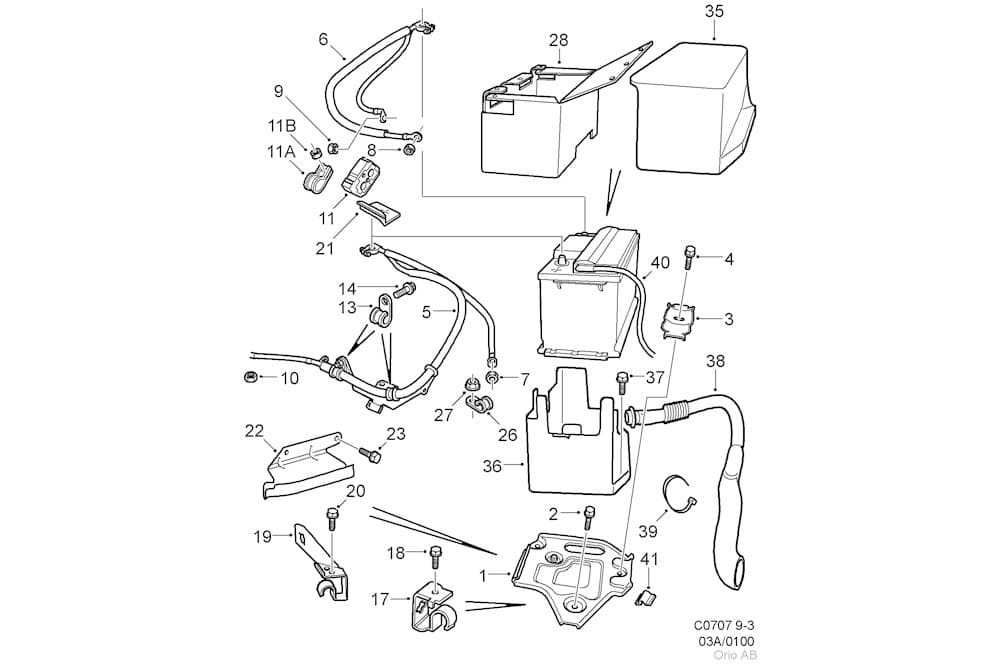 Fresh air conduit (passenger compartment air)
