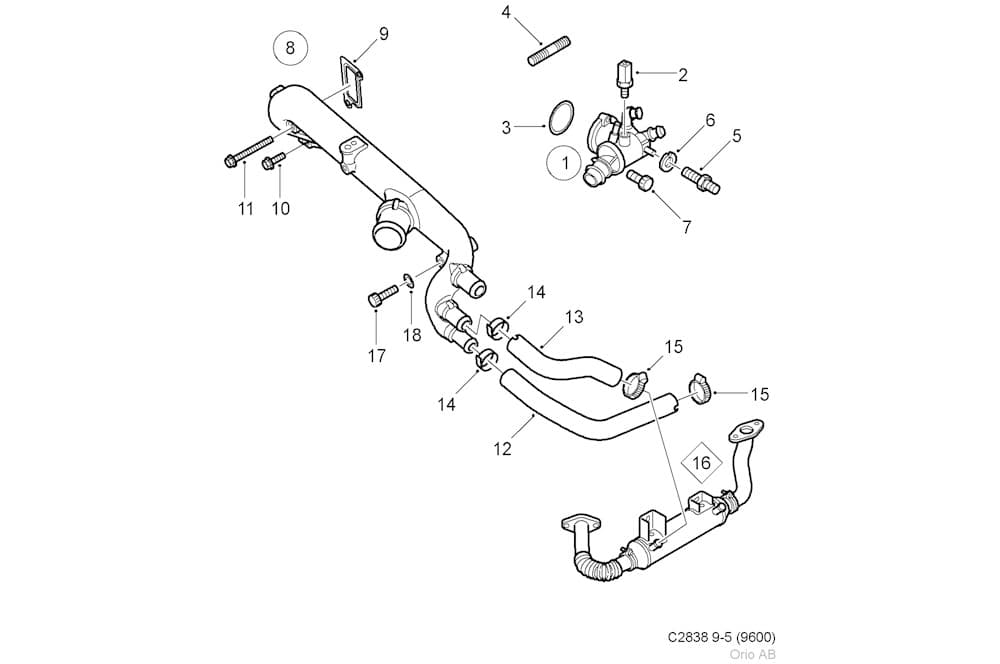 Hose line