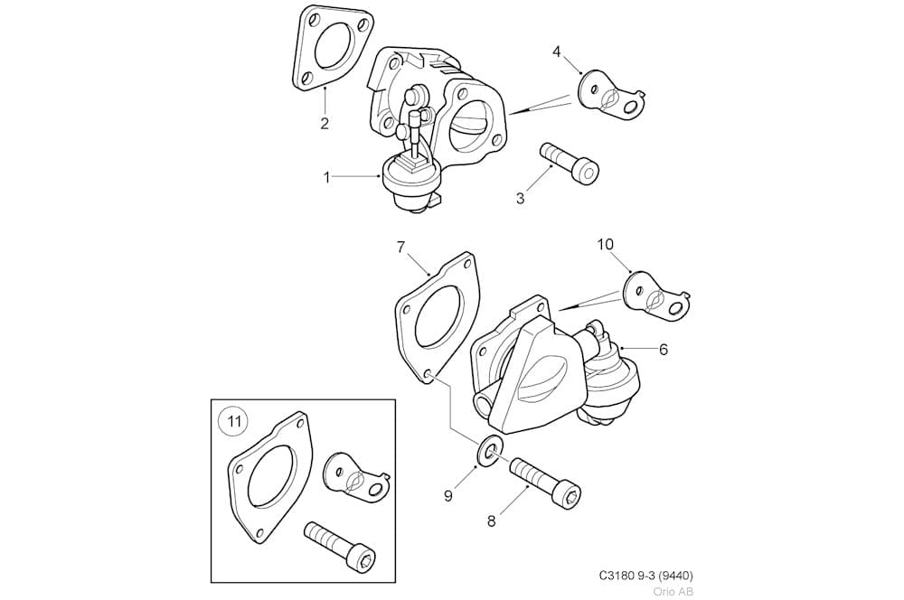 Throttle housing