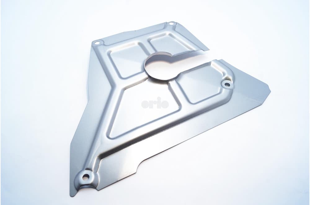 Baffle plate, oil pan