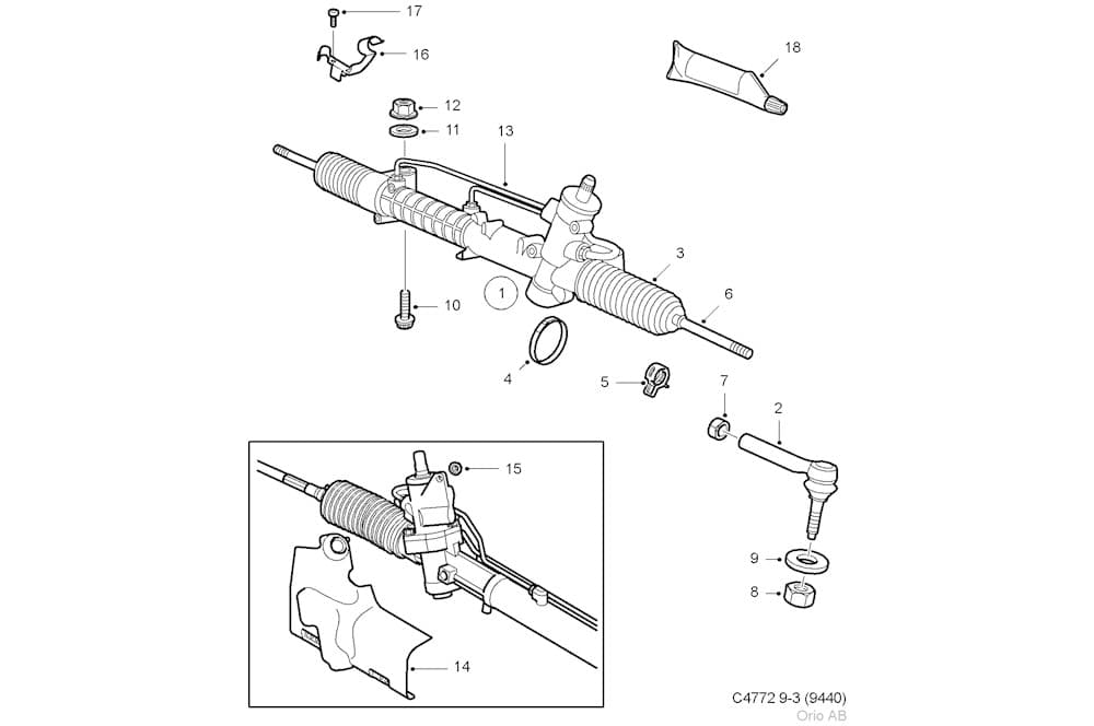 Steering gear