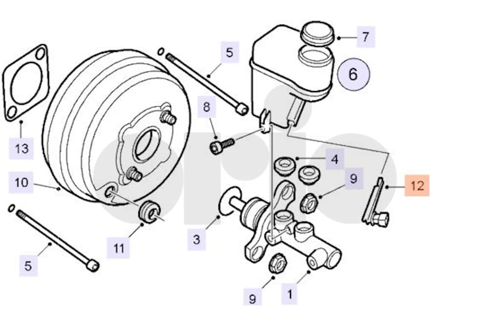Sensor, brake fluid level