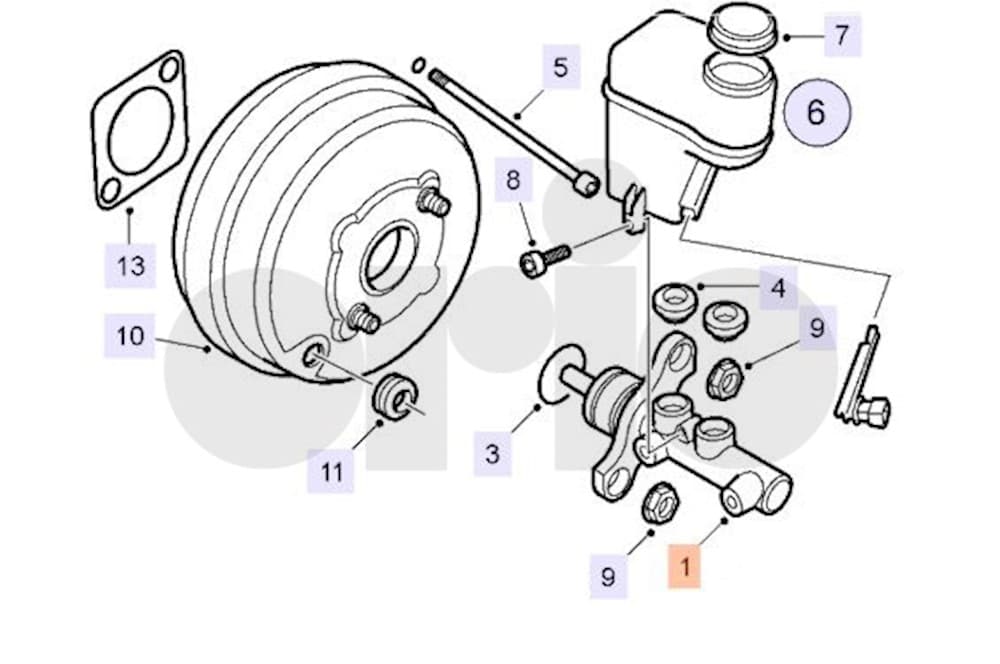 Brake cylinder