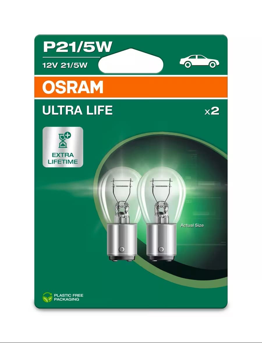 Osram Ultra Life P21W Blister 2