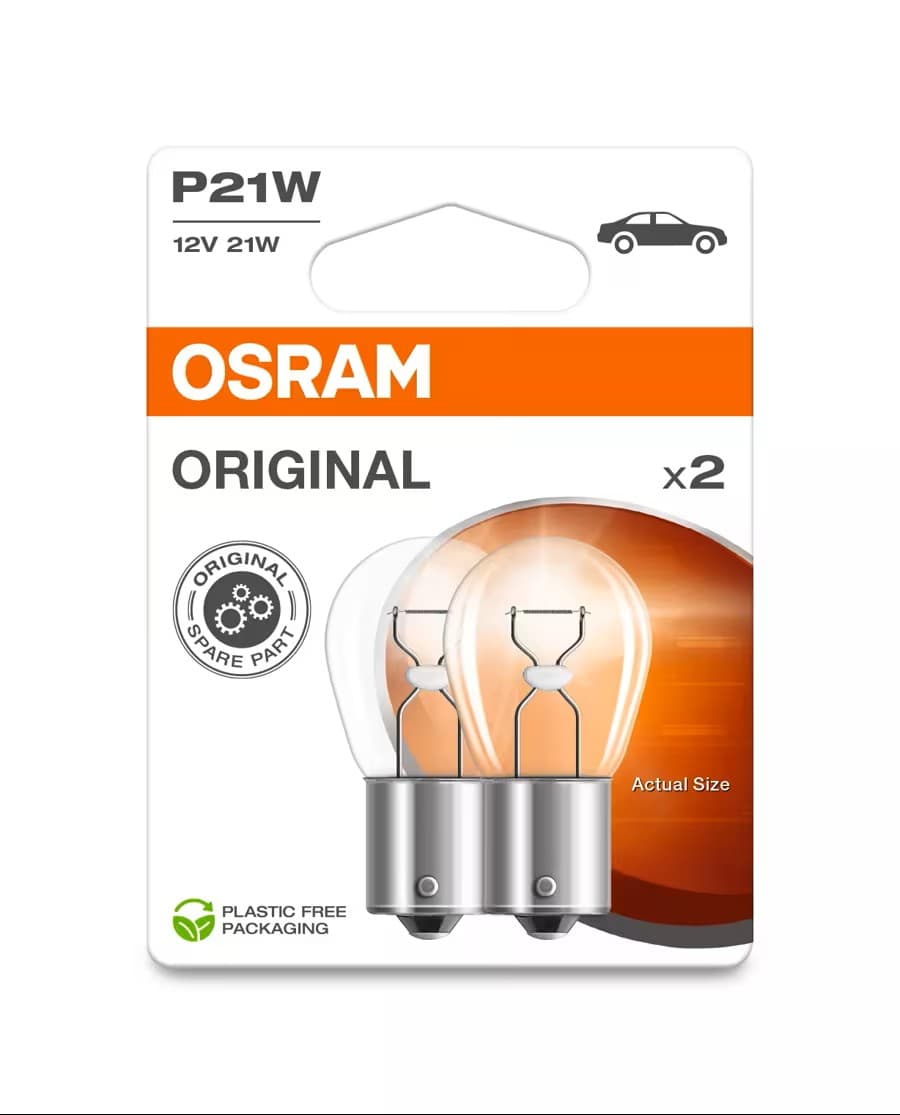 Osram Original P21W Blister 2-1