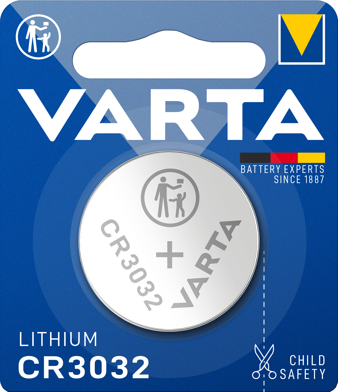 Varta Lithium Coin CR3032 Blister 1-2